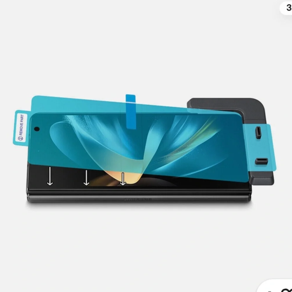 Samsung Galaxy Z fold four front protective transparent film NEW